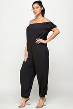 Load image into Gallery viewer, Off Shoulder Jumpsuit