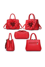 Load image into Gallery viewer, Red 3D Top Handle Purse