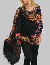 Load image into Gallery viewer, Embroidered Wool Shawl