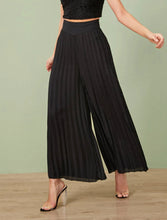 Load image into Gallery viewer, High Waist Pleated Wide Leg Pants