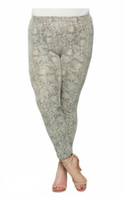 Load image into Gallery viewer, Snake Skin Pants Plus Size