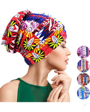 Load image into Gallery viewer, Abstract Pattern Print Turban Hats