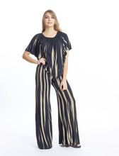 Load image into Gallery viewer, Bamboo Black/Taupe Jumpsuit
