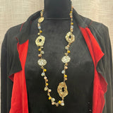 Bold Elements Pendant Gold