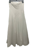 White Strapless Dress