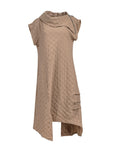 BUBBLE DRESS - SAND 5042