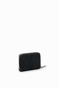 Small die-cut floral wallet