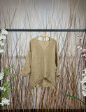 Loose knit Sweater with wide neckline