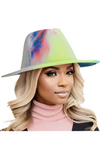 Tie Dye Fedora Hat