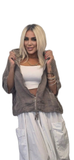Mix Net Jacket Mud Transparente 92076