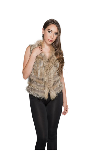 Genuine fur Vest