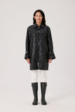 Nikki Jones Printed Waterlproof ong raincoat S66014-505P