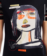 Load image into Gallery viewer, Arty face T-shirt Desigual