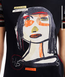 Arty face T-shirt Desigual