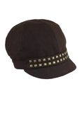 Newsboy Cap Hat Brown
