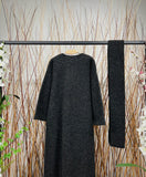 Long Coat and Scarf w/ Functional Pockets