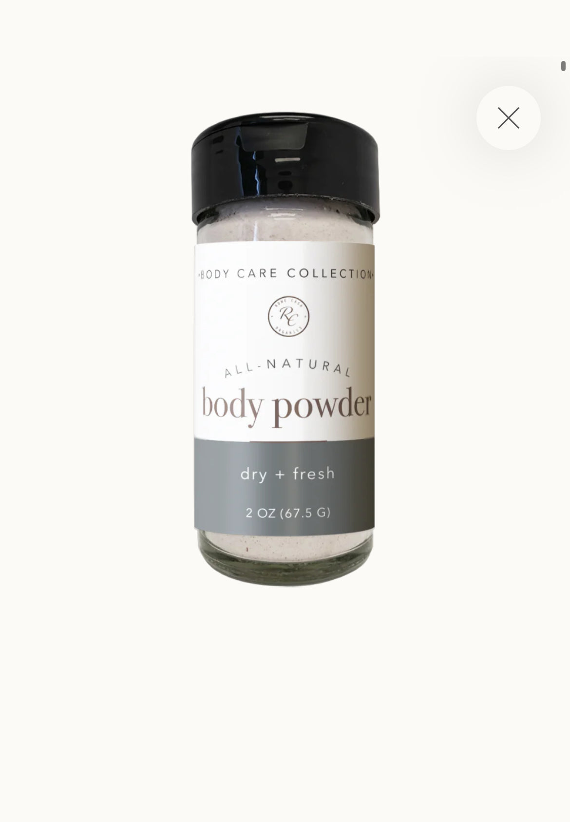 BODY POWDER | 2 oz