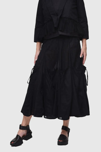 Boho Skirt in Black