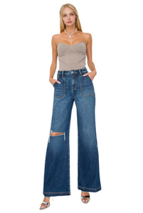 High Rise Flare Jeans