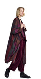 Panora Stripe Memory Fabric Open Duster