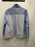 Lior Stripped Crop Blouse