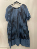 Striped Linen Dress