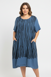 Striped Linen Dress