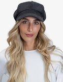 Corduroy Newsboy Cabby Cap