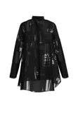 ONDINE Sheer jacquard shirt