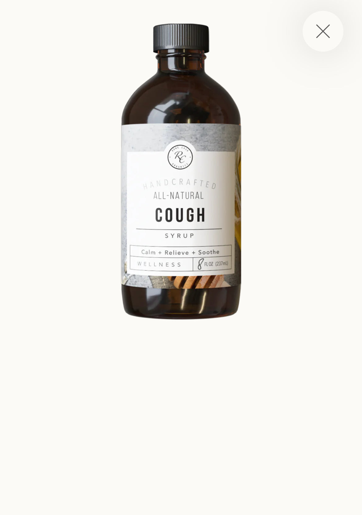 RC COUGH SYRUP | 8 oz