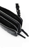 Small half-logo crossbody bag women