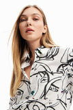 Arty faces shirt Desigual