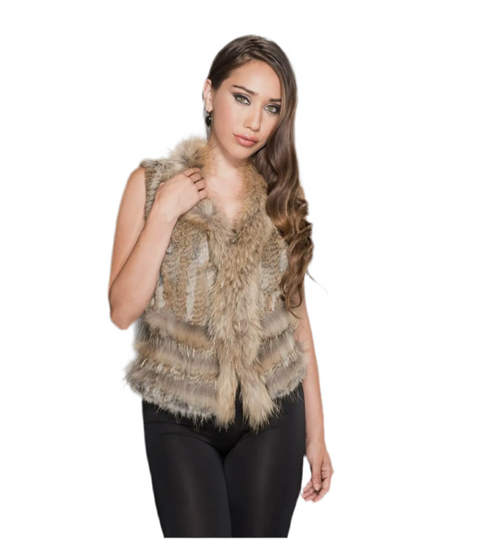 Genuine fur Vest