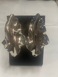 Silver Wave Earrings