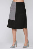 Suede Stretch Skirt