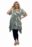Print Tunic Transparente