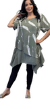 Print Tunic Transparente