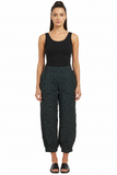 CHECK PANTS - Black 4142