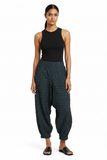 CHECK PANTS - Black 4142