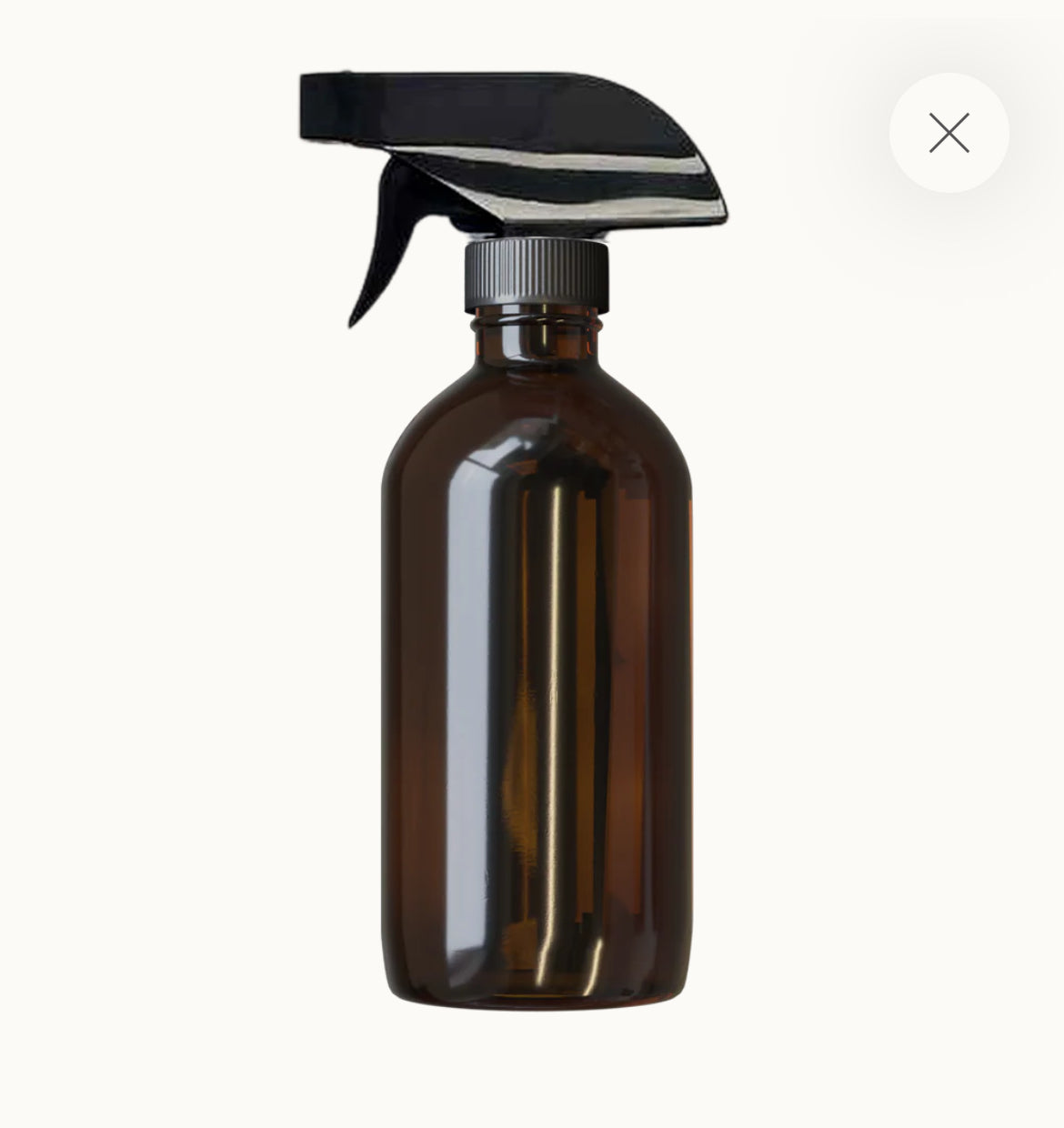 GLASS BOTTLE WITH SPRAYER | 16 OZ