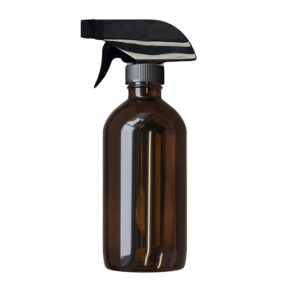 GLASS BOTTLE WITH SPRAYER | 16 OZ