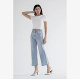 High Rise Wide Leg with Embellishments