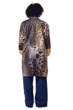 Animal Print Coat