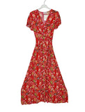 Floral Print Long Dress