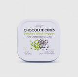 70% unrefined dark chocolate