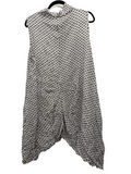Reina Lee Polka Dot Tunic Zipper