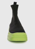 Knitted platform boots Women