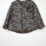 Leopard pattern coats, with colored background