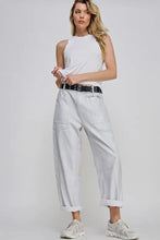 Load image into Gallery viewer, Metallic Coated Jeans Pants
