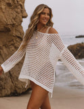 Mesh Hollow Sweater